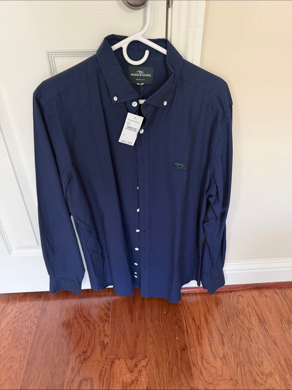 Rodd & Gunn Navy Button-Down Long Sleeve Shirt